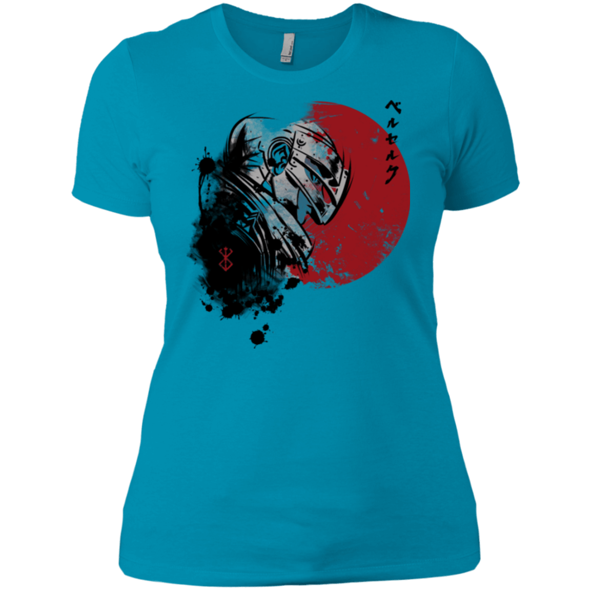 T-Shirts Turquoise / X-Small Red Sun Guts Women's Premium T-Shirt