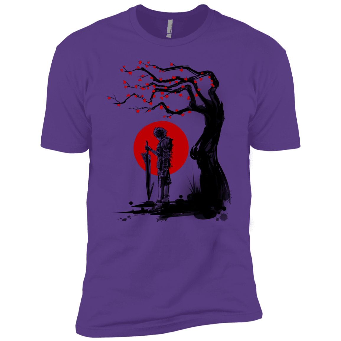 T-Shirts Purple Rush / YXS Red Sun in Zanarkand Boys Premium T-Shirt