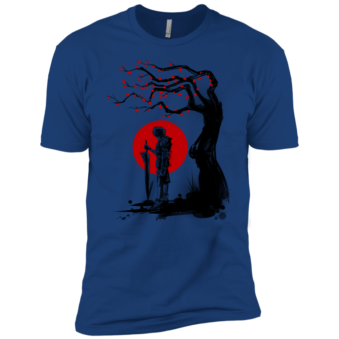 T-Shirts Royal / YXS Red Sun in Zanarkand Boys Premium T-Shirt