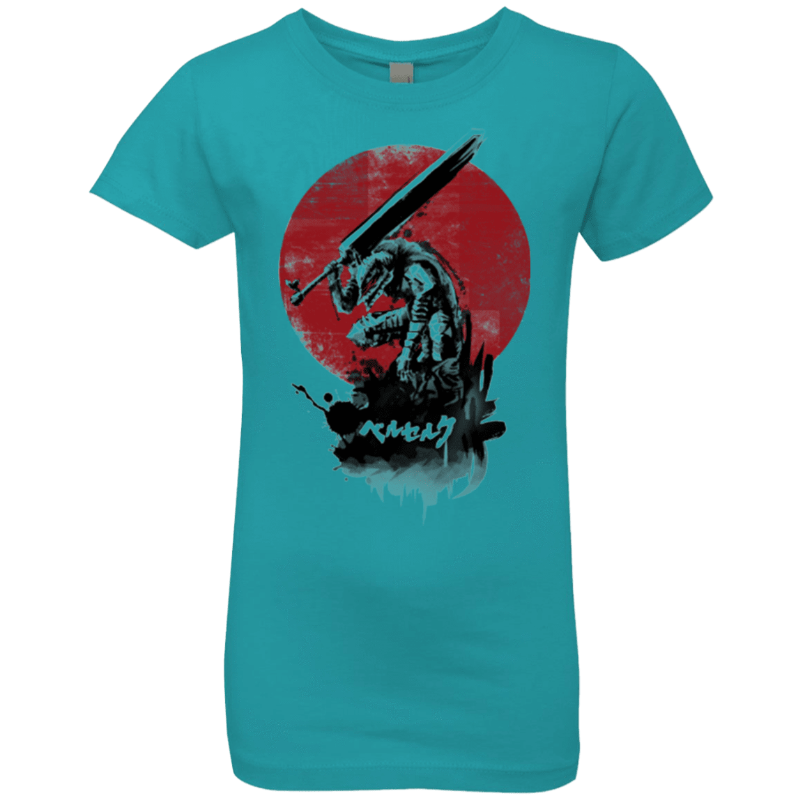 T-Shirts Tahiti Blue / YXS Red Sun Swordsman Girls Premium T-Shirt