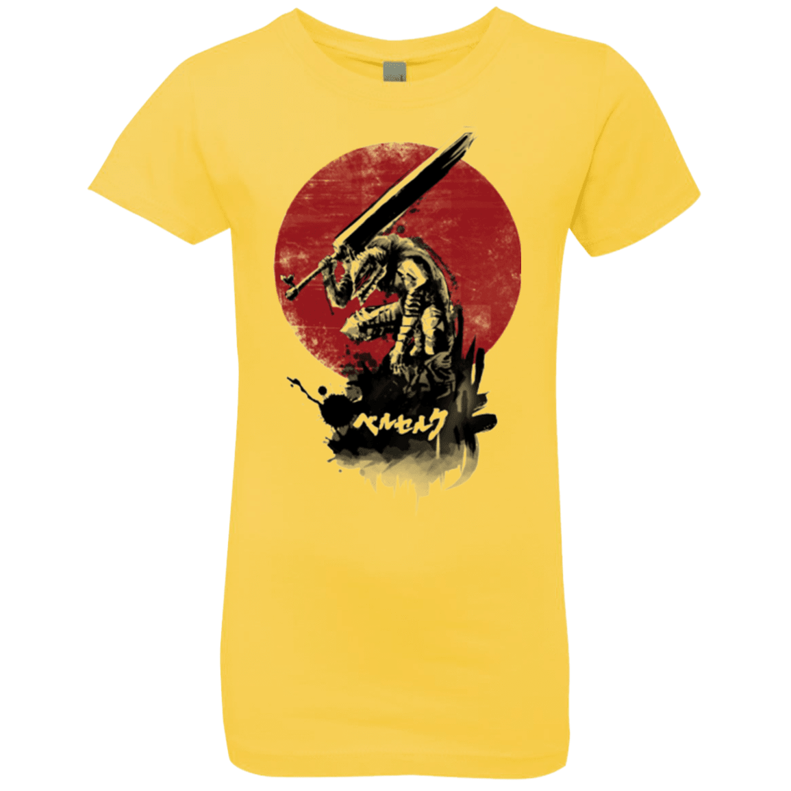 T-Shirts Vibrant Yellow / YXS Red Sun Swordsman Girls Premium T-Shirt