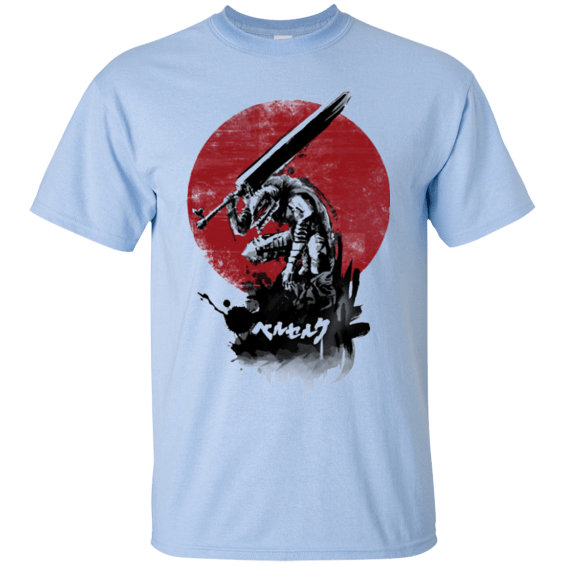 T-Shirts Light Blue / Small Red Sun Swordsman T-Shirt