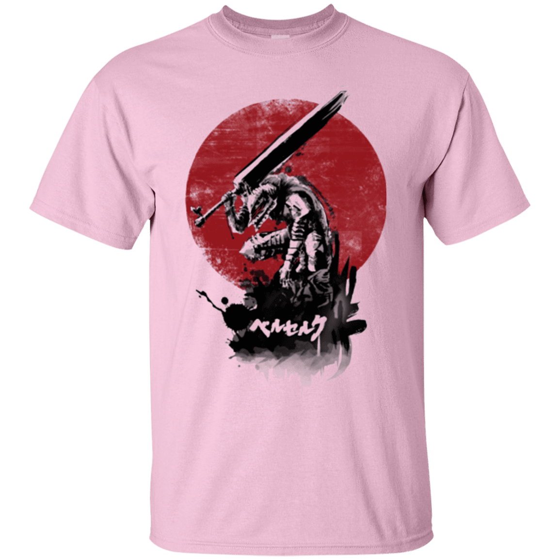 T-Shirts Light Pink / Small Red Sun Swordsman T-Shirt