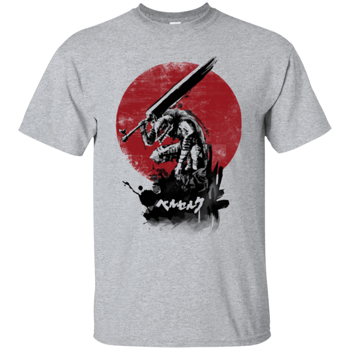 T-Shirts Sport Grey / Small Red Sun Swordsman T-Shirt