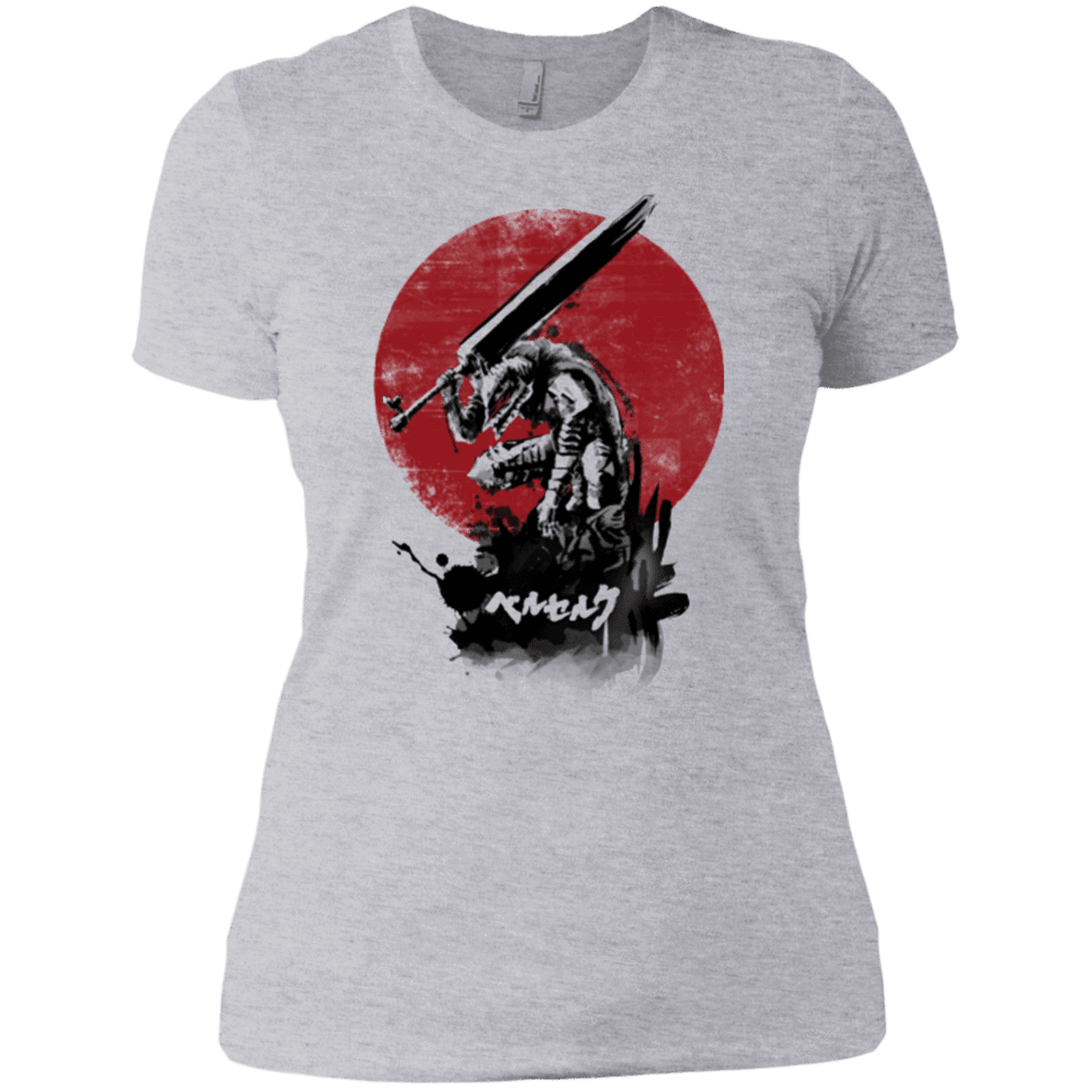 T-Shirts Heather Grey / X-Small Red Sun Swordsman Women's Premium T-Shirt