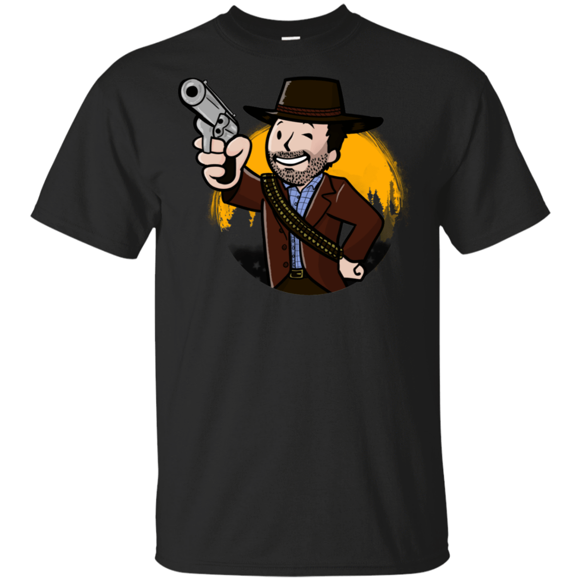 T-Shirts Black / S Red Vault Redemption T-Shirt