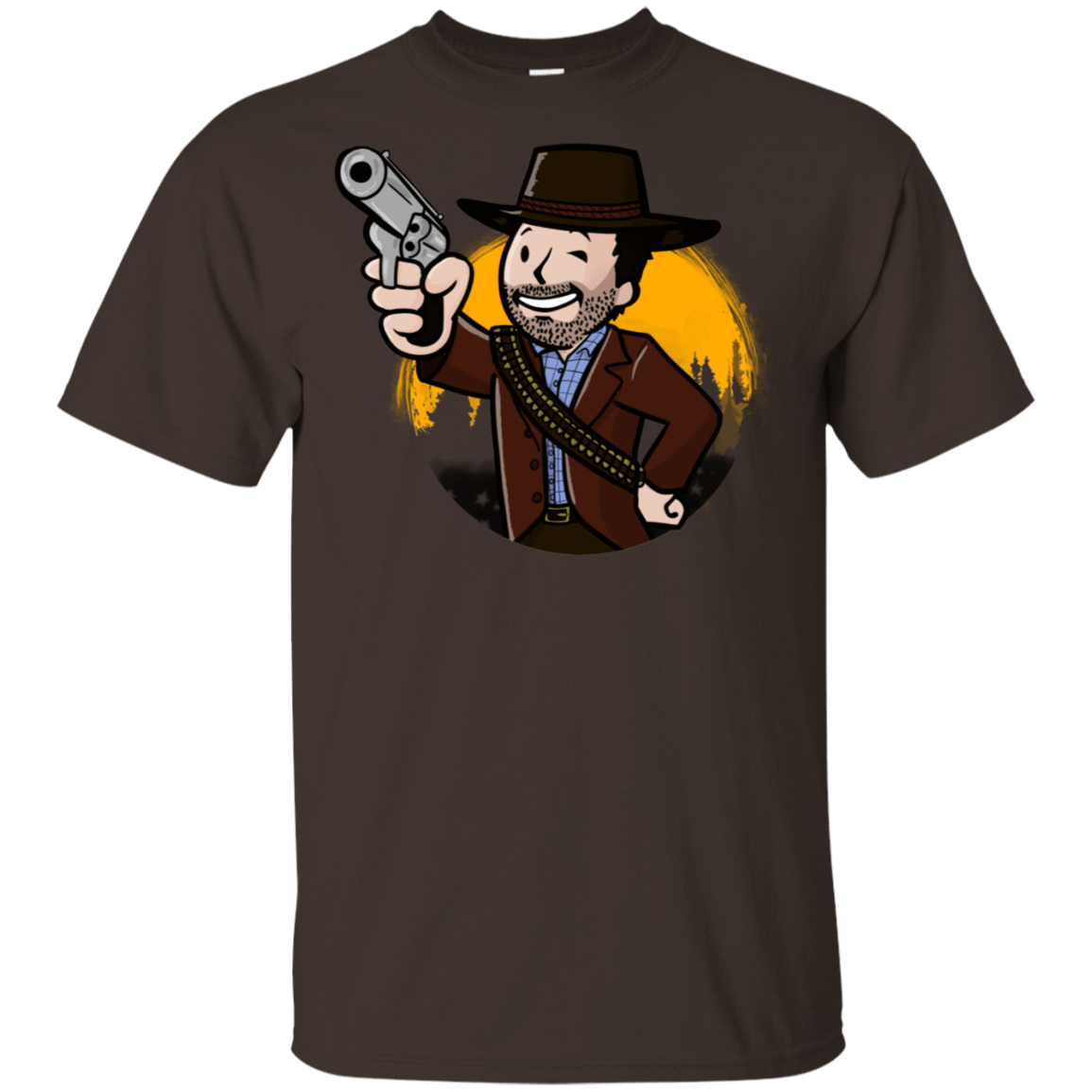 T-Shirts Dark Chocolate / S Red Vault Redemption T-Shirt