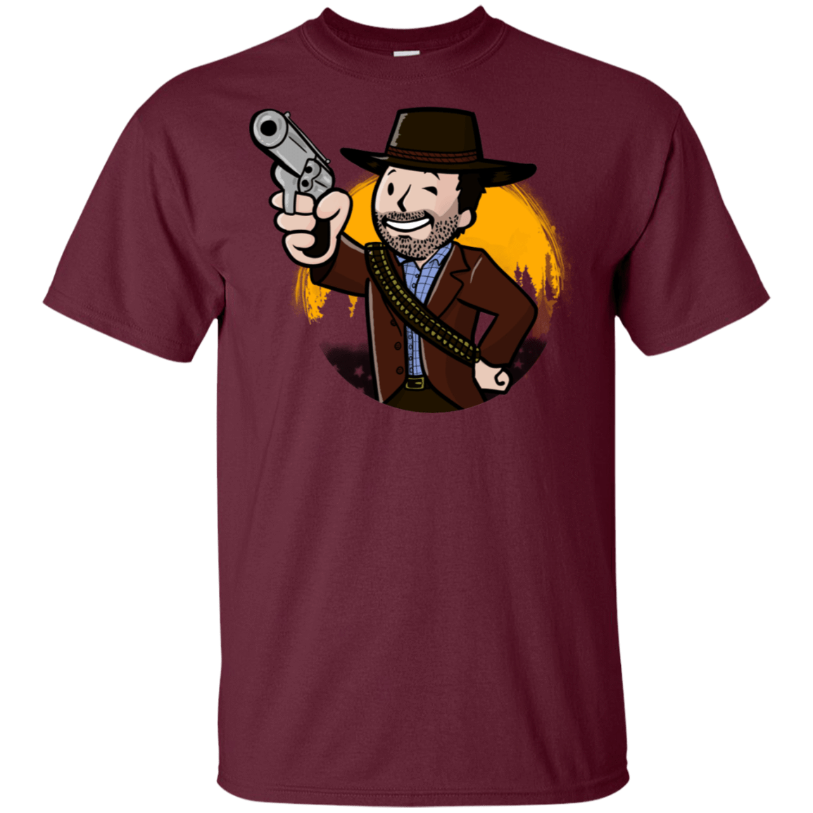T-Shirts Maroon / S Red Vault Redemption T-Shirt