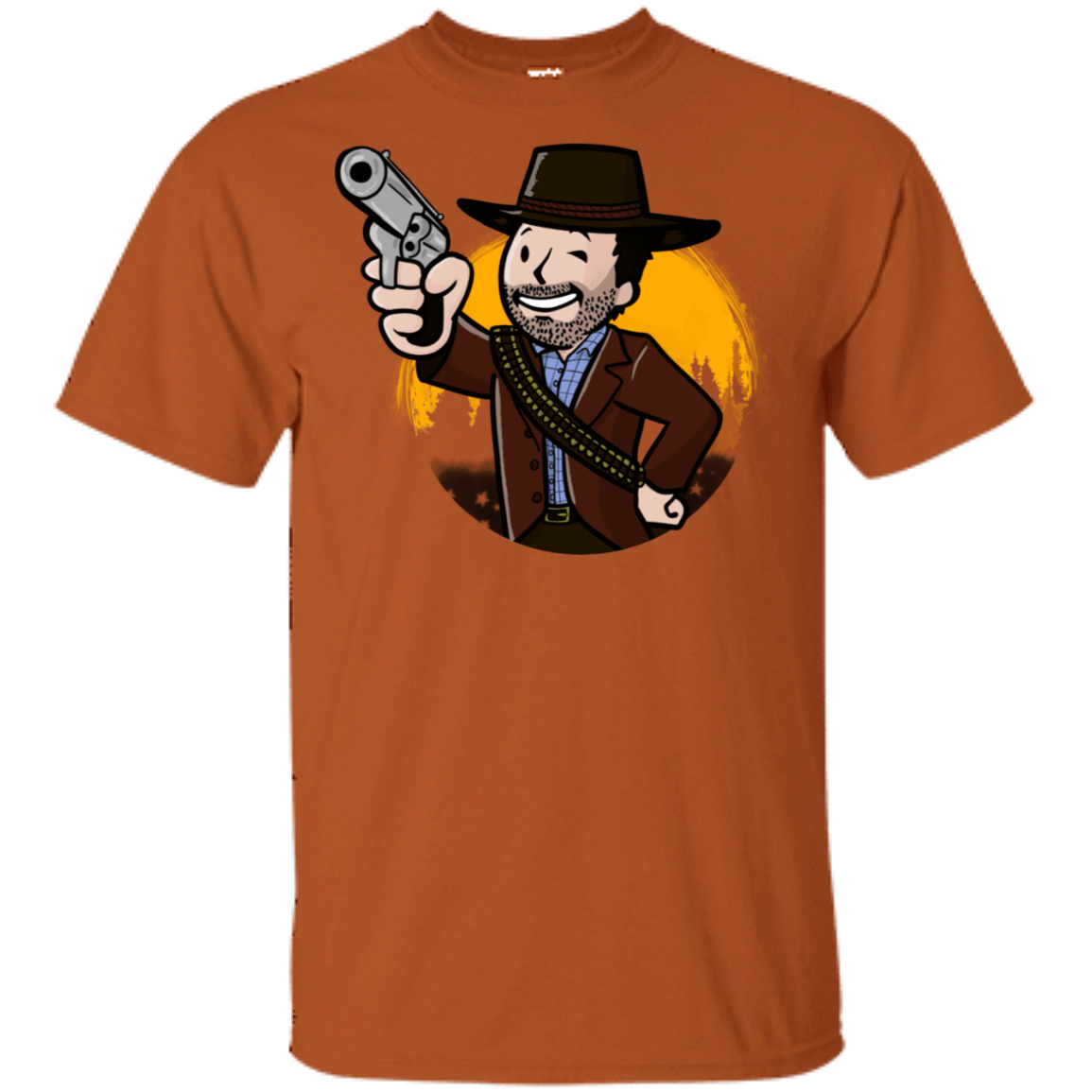 T-Shirts Texas Orange / S Red Vault Redemption T-Shirt