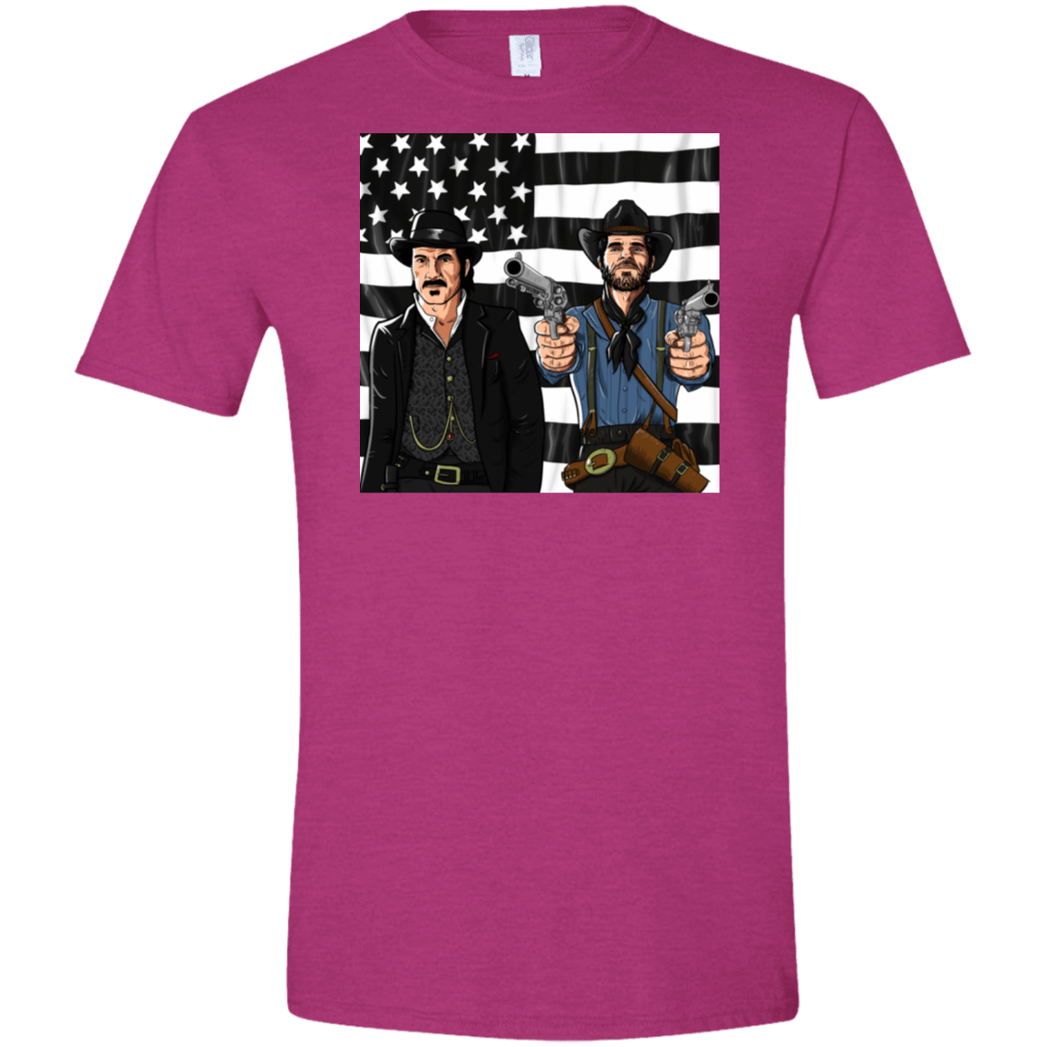 T-Shirts Antique Heliconia / S Redemptonia Men's Semi-Fitted Softstyle