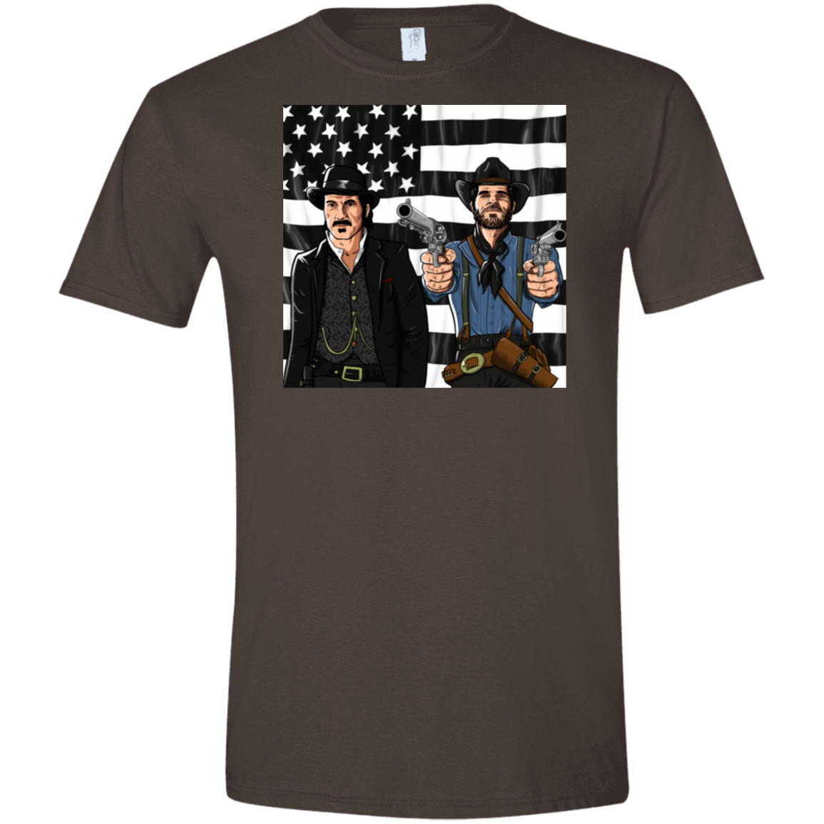 T-Shirts Dark Chocolate / S Redemptonia Men's Semi-Fitted Softstyle