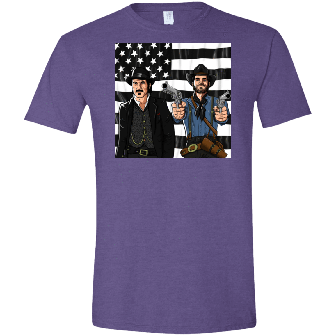 T-Shirts Heather Purple / S Redemptonia Men's Semi-Fitted Softstyle