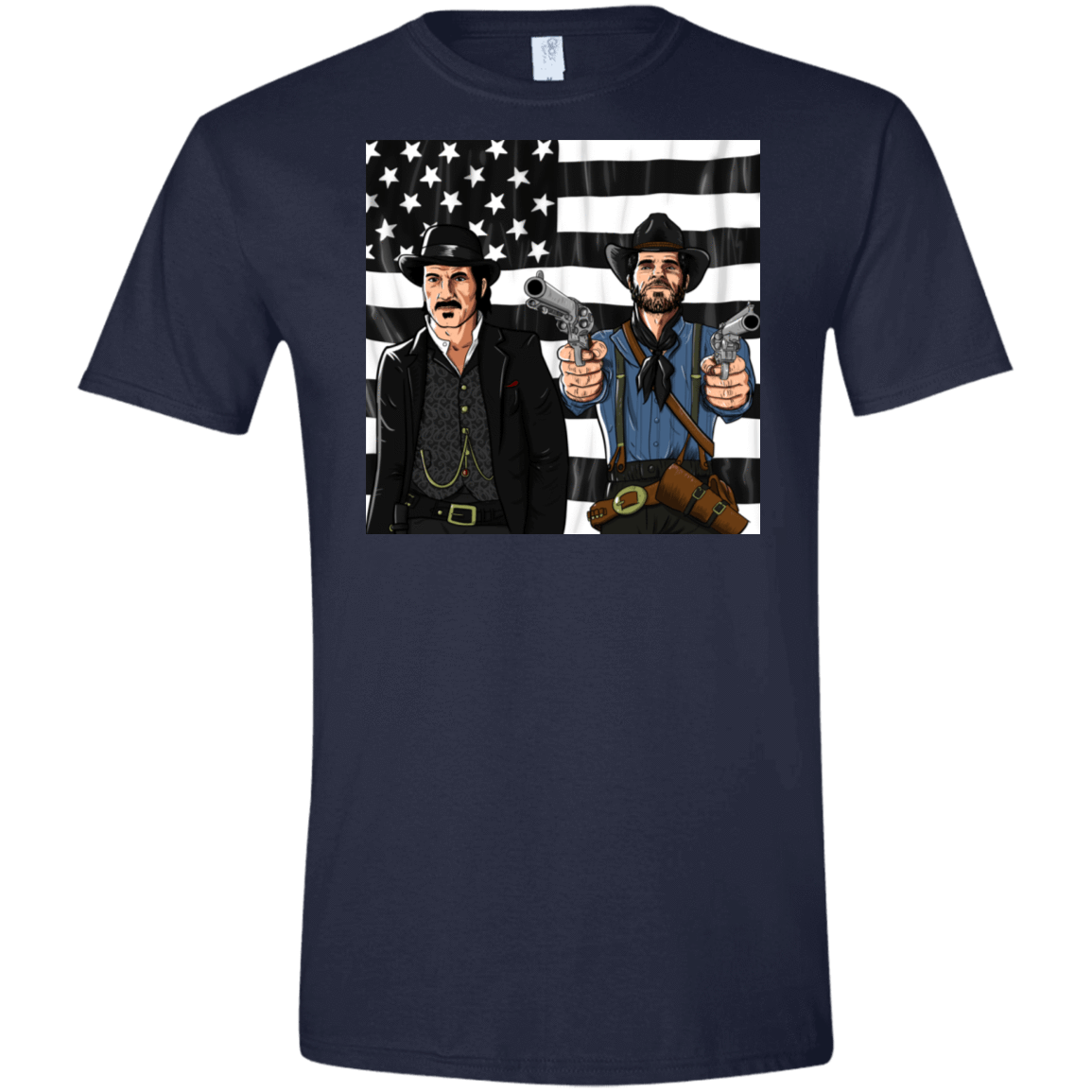 T-Shirts Navy / X-Small Redemptonia Men's Semi-Fitted Softstyle