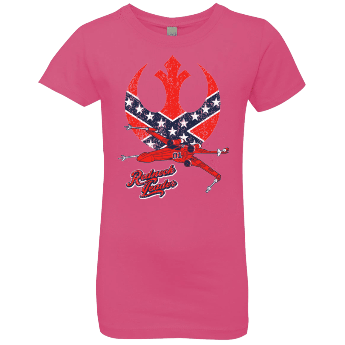T-Shirts Hot Pink / YXS Redneck Leader Girls Premium T-Shirt
