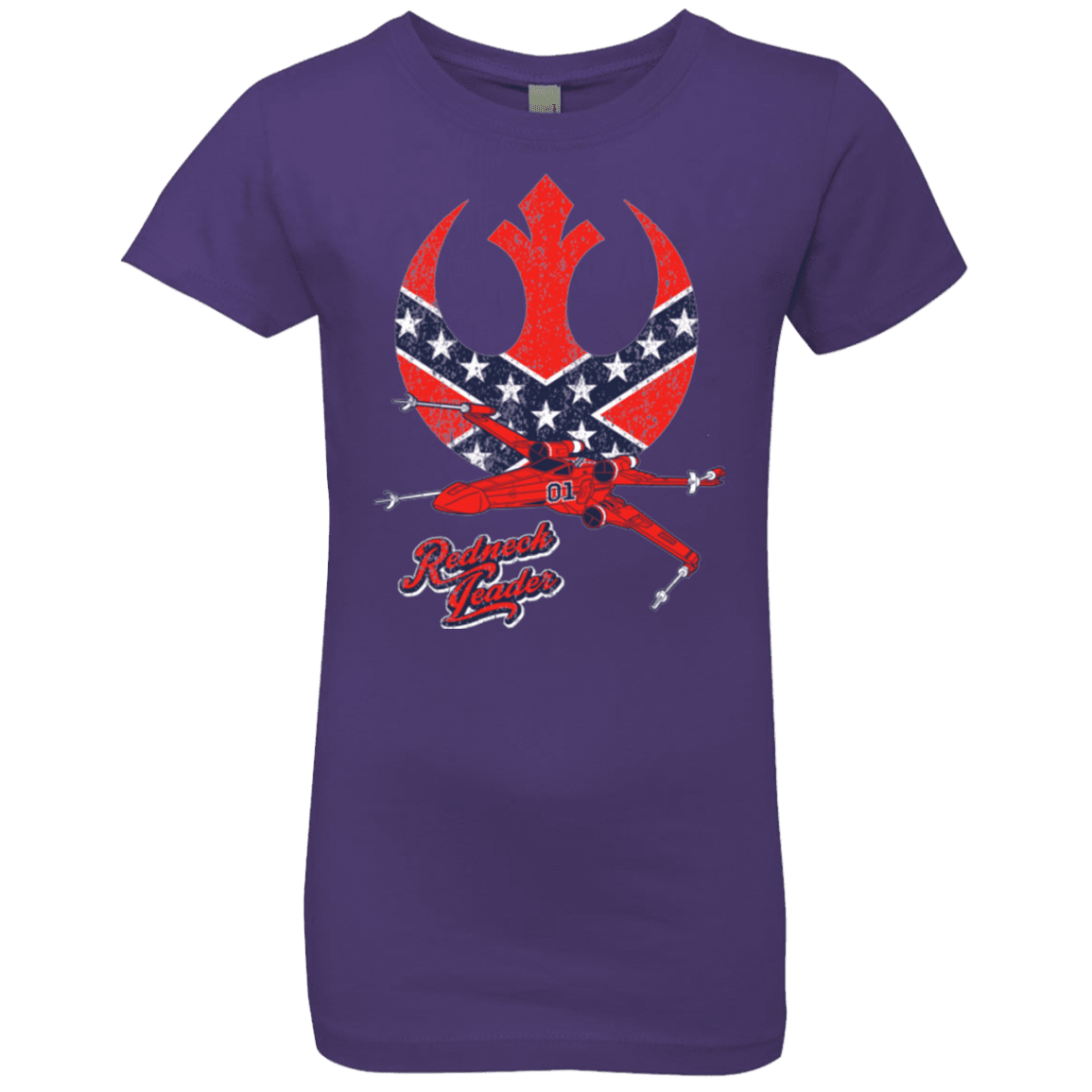 T-Shirts Purple Rush / YXS Redneck Leader Girls Premium T-Shirt