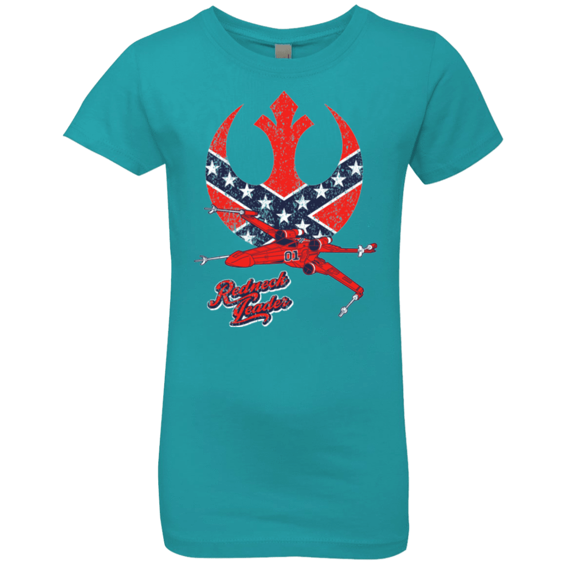 T-Shirts Tahiti Blue / YXS Redneck Leader Girls Premium T-Shirt