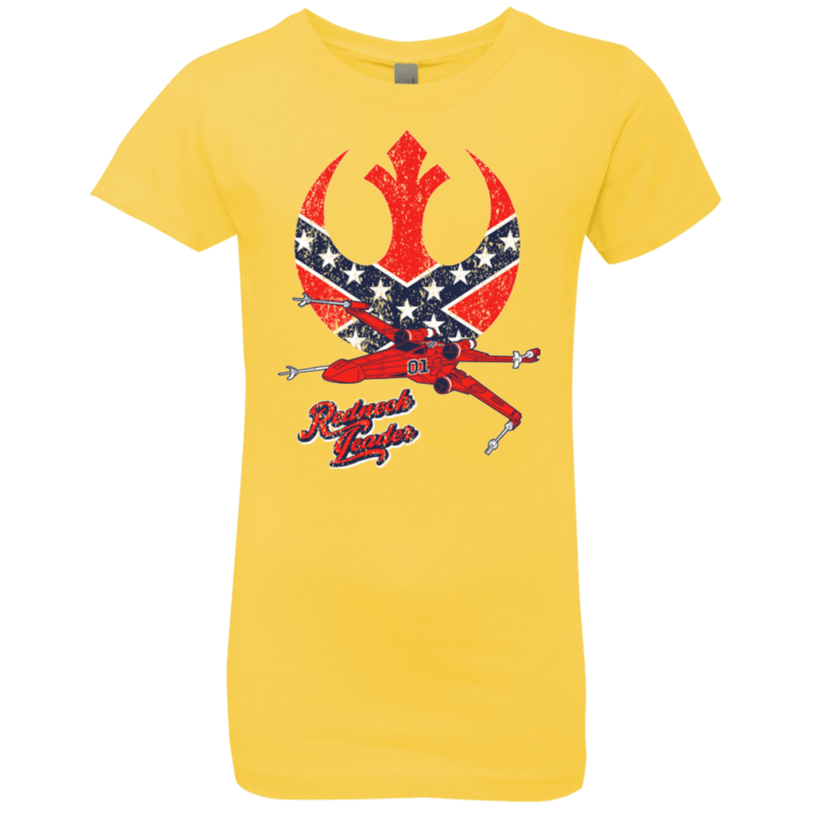 T-Shirts Vibrant Yellow / YXS Redneck Leader Girls Premium T-Shirt