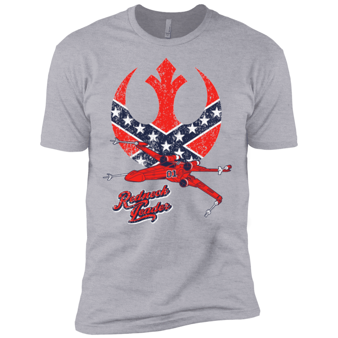 T-Shirts Heather Grey / X-Small Redneck Leader Men's Premium T-Shirt