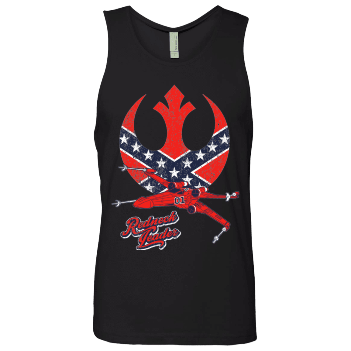 T-Shirts Black / Small Redneck Leader Men's Premium Tank Top