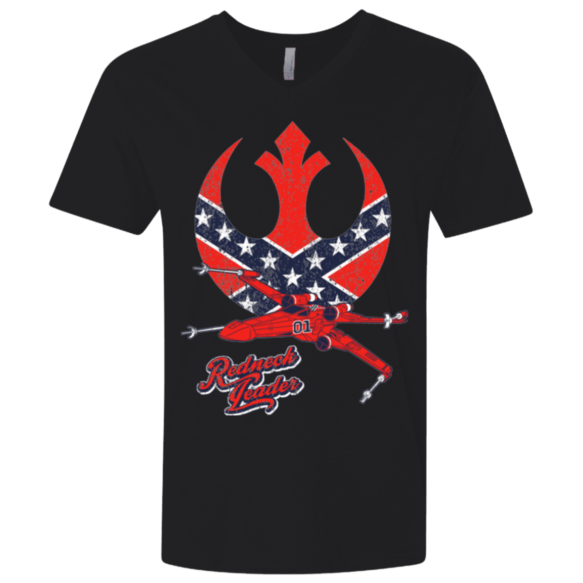 T-Shirts Black / X-Small Redneck Leader Men's Premium V-Neck