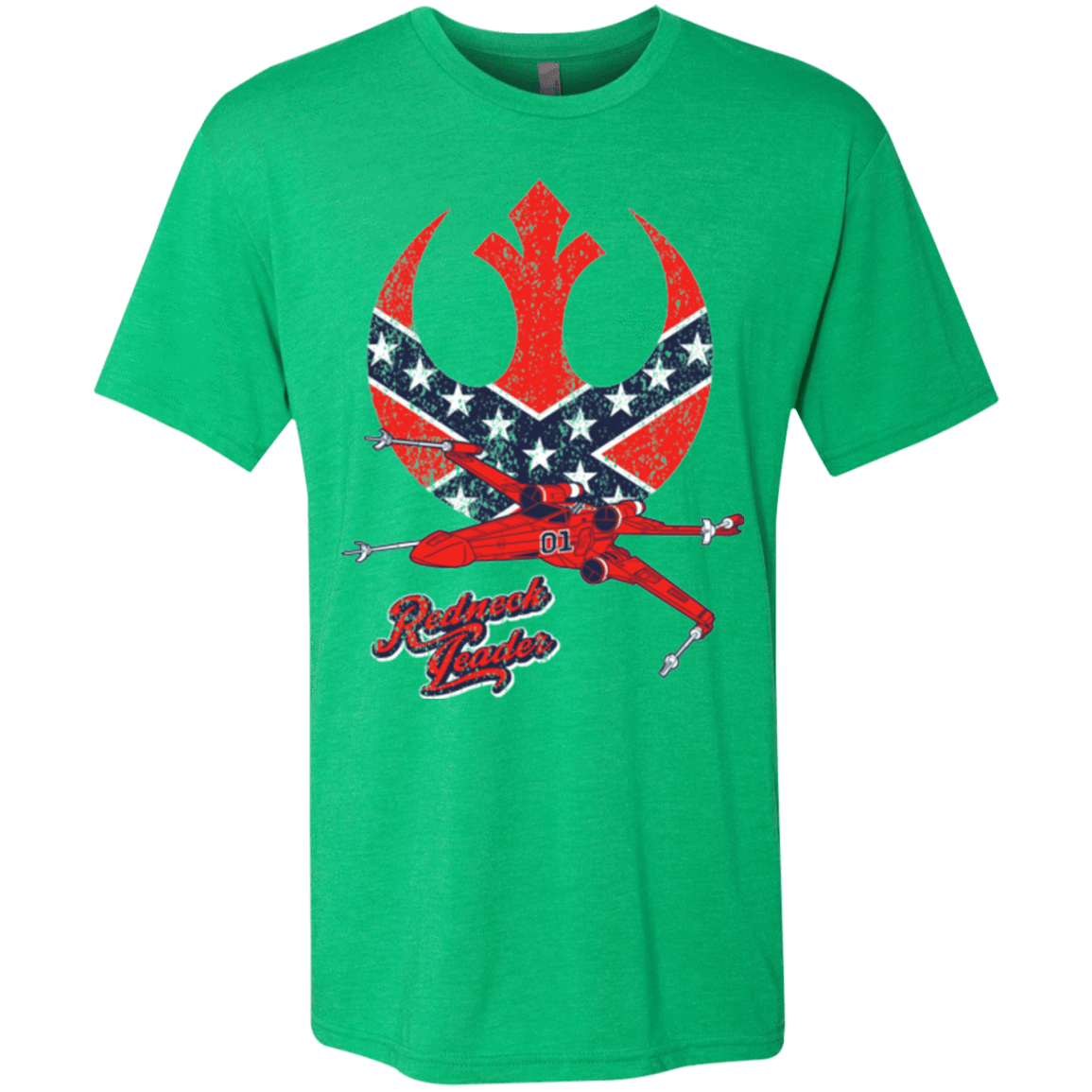 T-Shirts Envy / Small Redneck Leader Men's Triblend T-Shirt