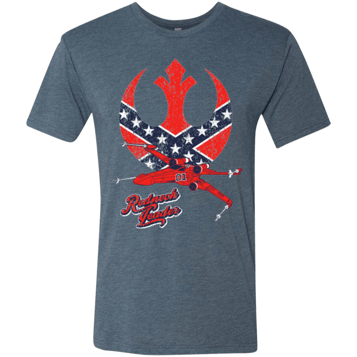 T-Shirts Indigo / Small Redneck Leader Men's Triblend T-Shirt