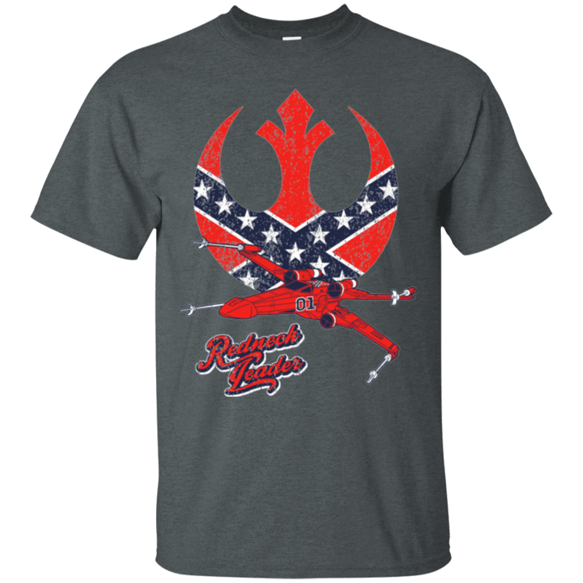 T-Shirts Dark Heather / Small Redneck Leader T-Shirt