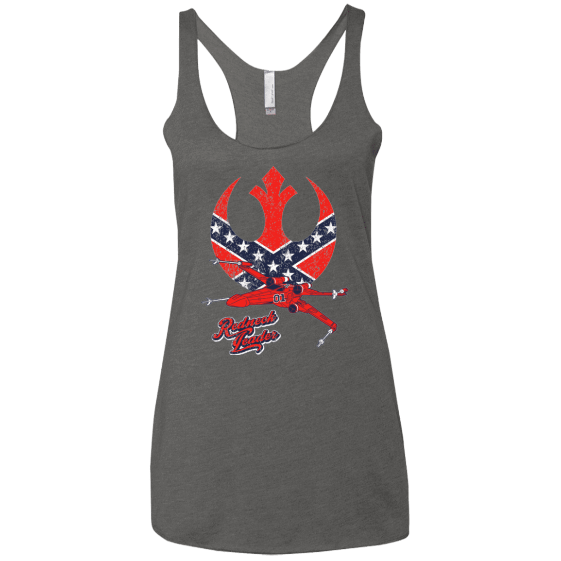 T-Shirts Premium Heather / X-Small Redneck Leader Women's Triblend Racerback Tank