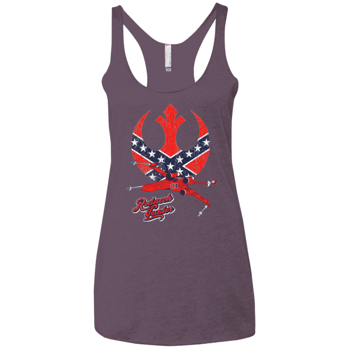 T-Shirts Vintage Purple / X-Small Redneck Leader Women's Triblend Racerback Tank