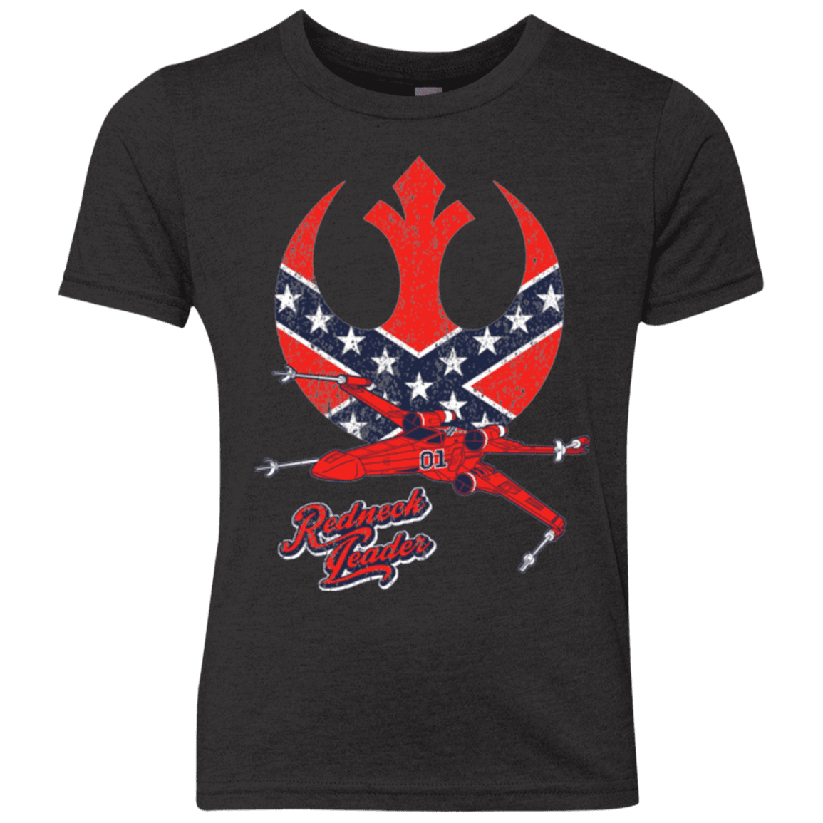 T-Shirts Vintage Black / YXS Redneck Leader Youth Triblend T-Shirt