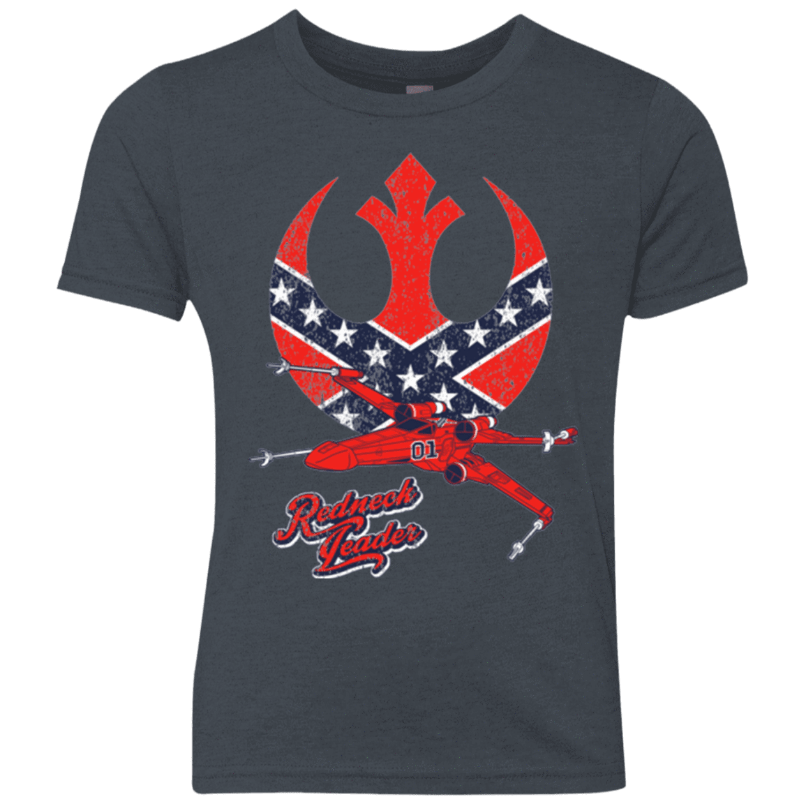 T-Shirts Vintage Navy / YXS Redneck Leader Youth Triblend T-Shirt