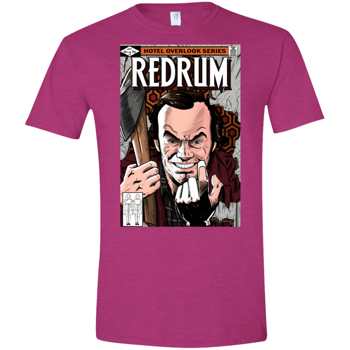 T-Shirts Antique Heliconia / S Redrum Men's Semi-Fitted Softstyle