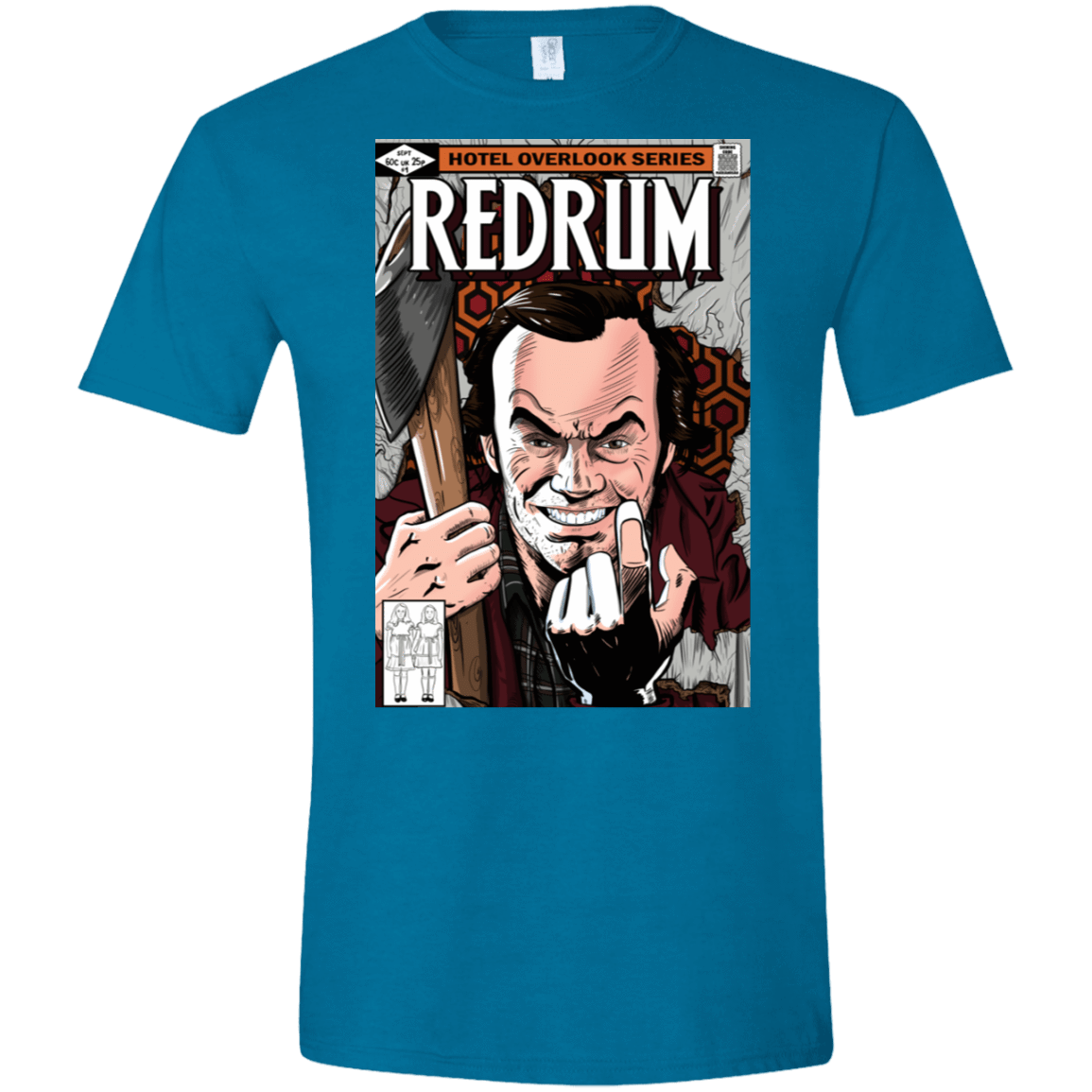 T-Shirts Antique Sapphire / S Redrum Men's Semi-Fitted Softstyle
