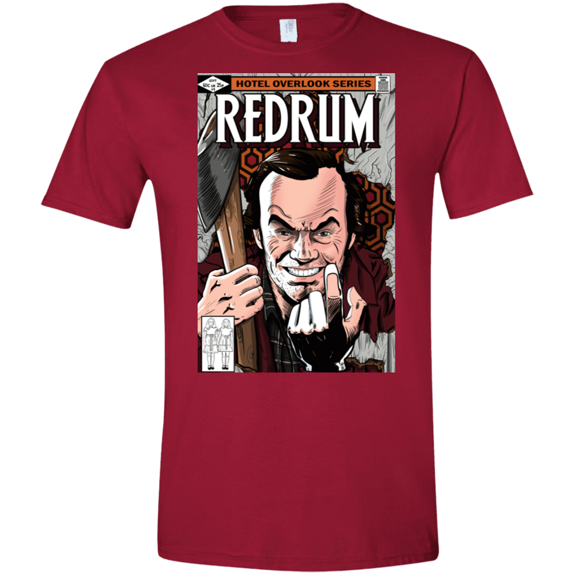 T-Shirts Cardinal Red / S Redrum Men's Semi-Fitted Softstyle