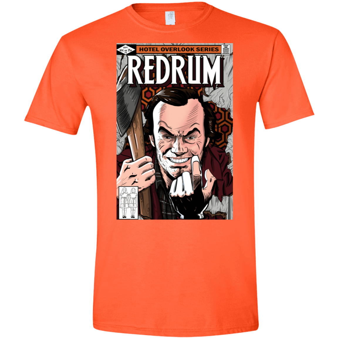 T-Shirts Orange / S Redrum Men's Semi-Fitted Softstyle