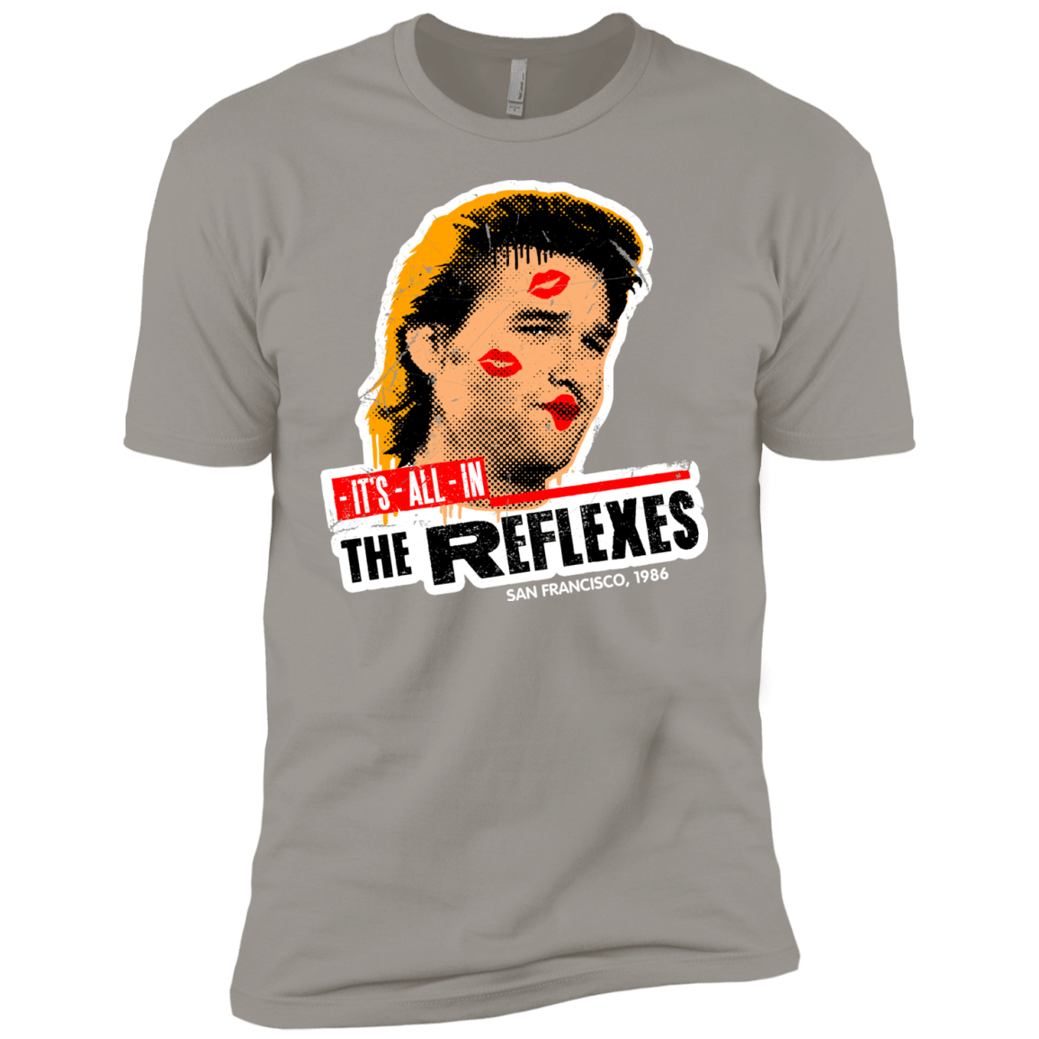 T-Shirts Light Grey / YXS Reflexes Boys Premium T-Shirt