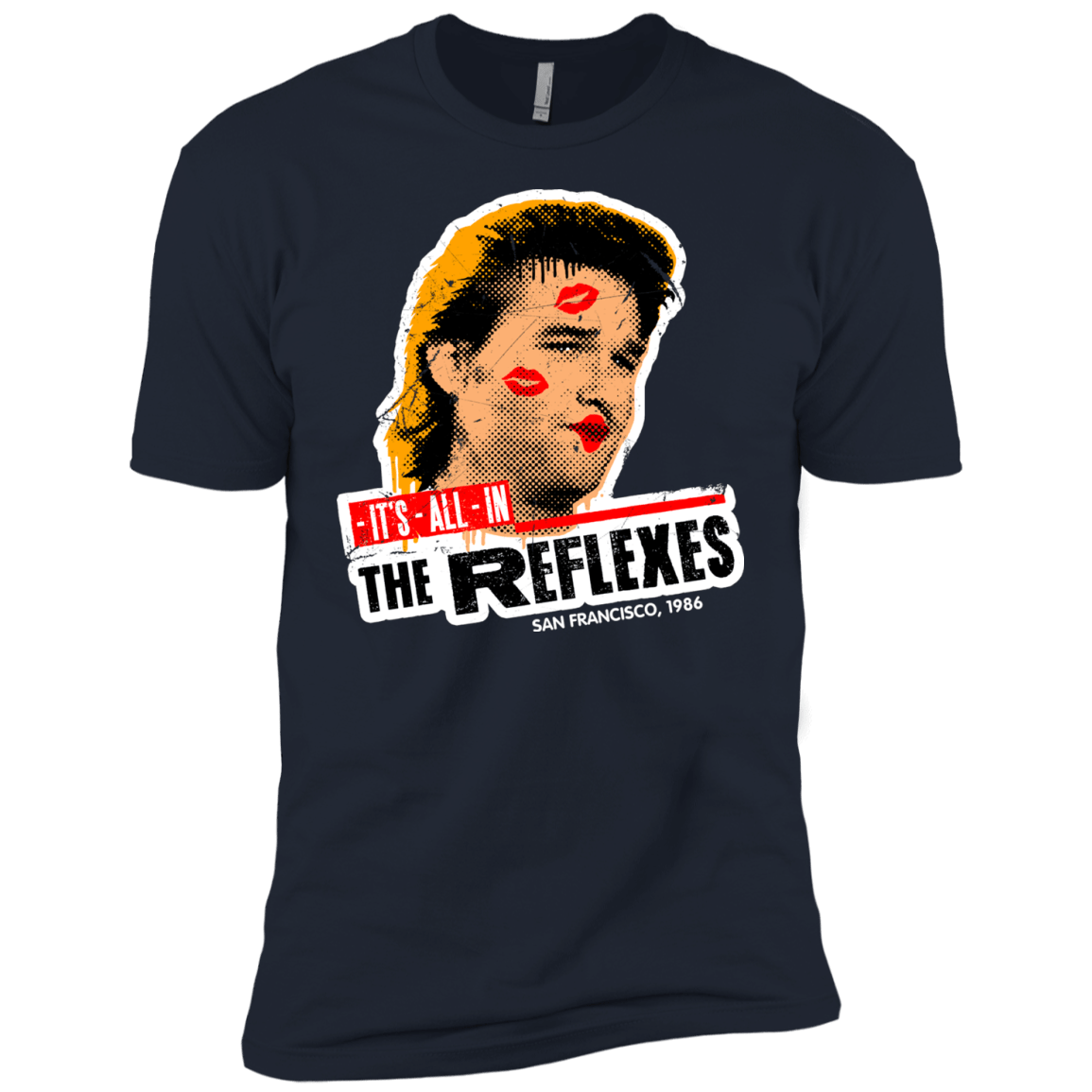 T-Shirts Midnight Navy / YXS Reflexes Boys Premium T-Shirt