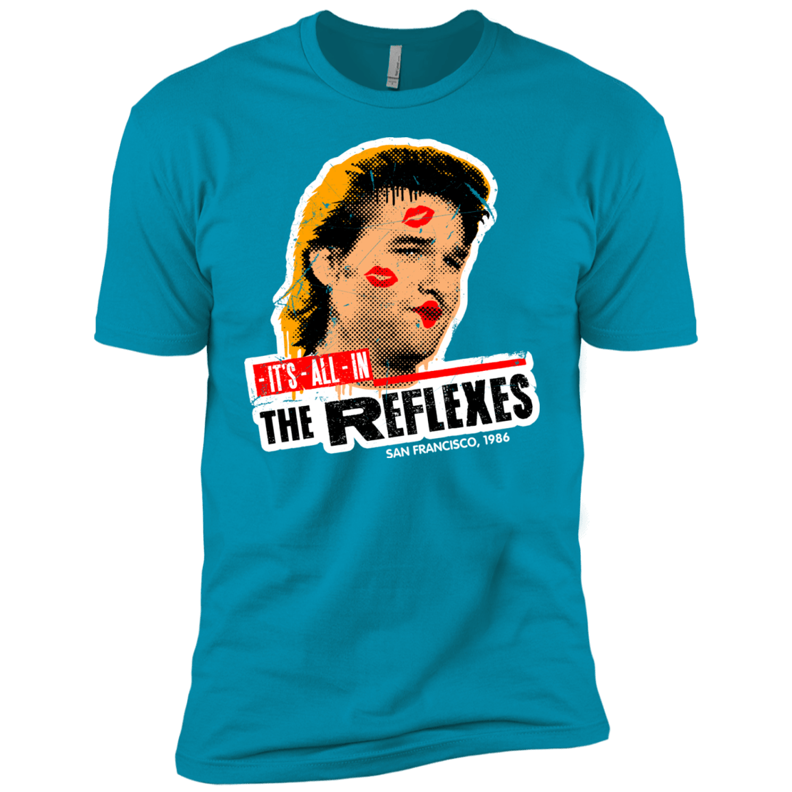 T-Shirts Turquoise / YXS Reflexes Boys Premium T-Shirt