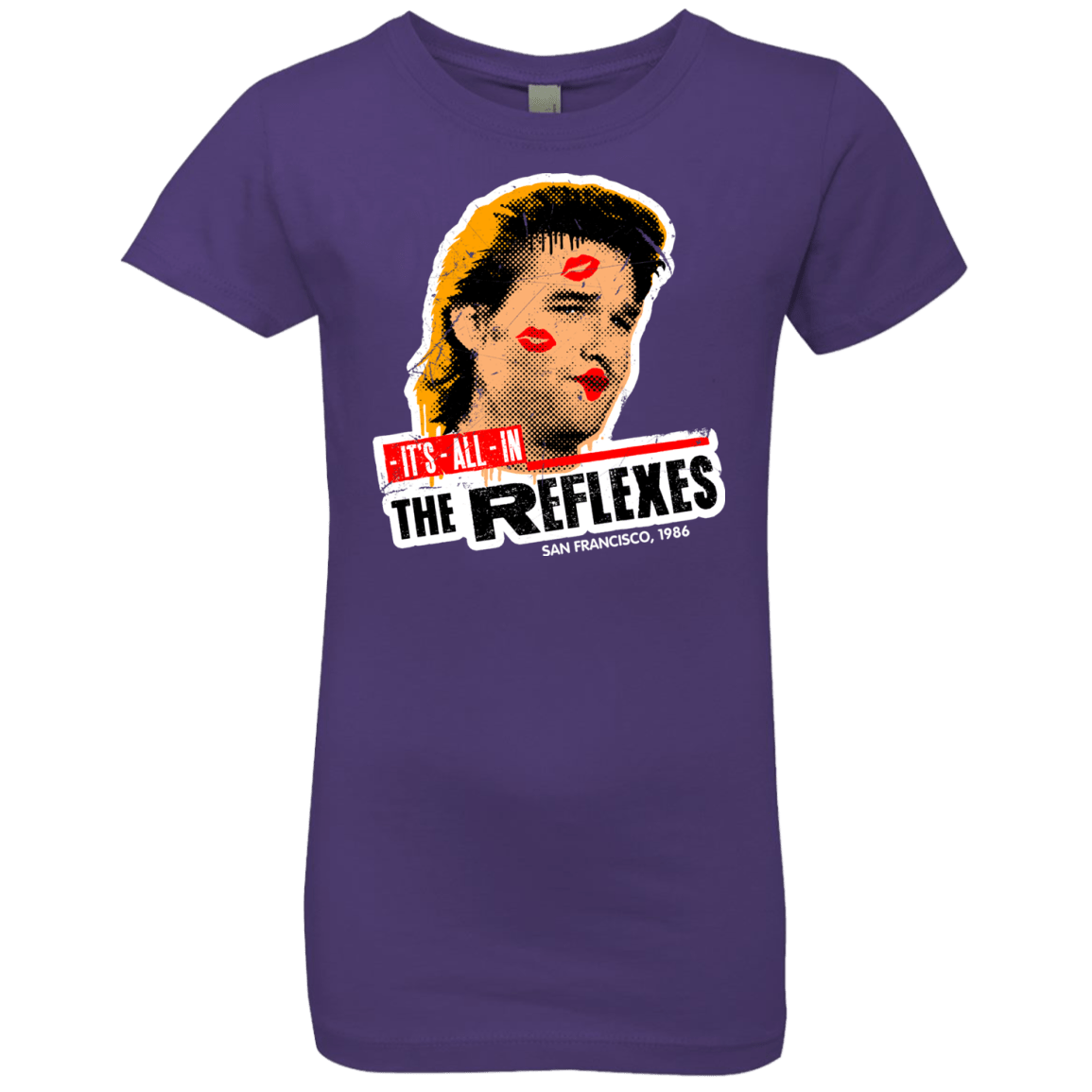T-Shirts Purple Rush / YXS Reflexes Girls Premium T-Shirt