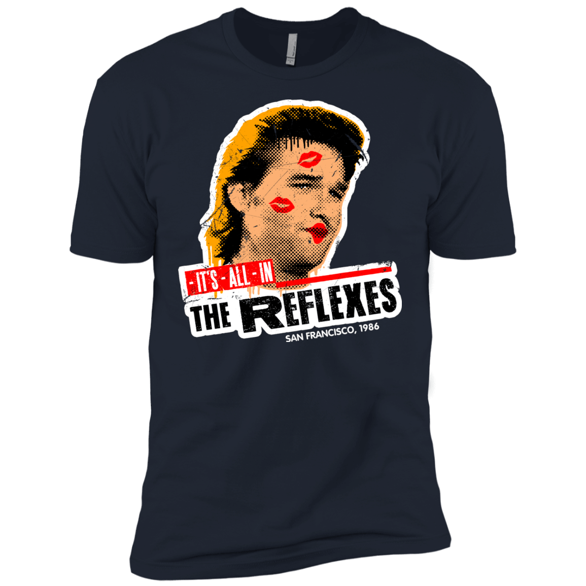 T-Shirts Midnight Navy / X-Small Reflexes Men's Premium T-Shirt