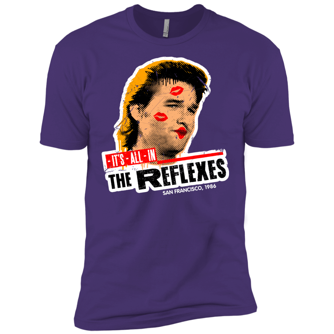 T-Shirts Purple / X-Small Reflexes Men's Premium T-Shirt