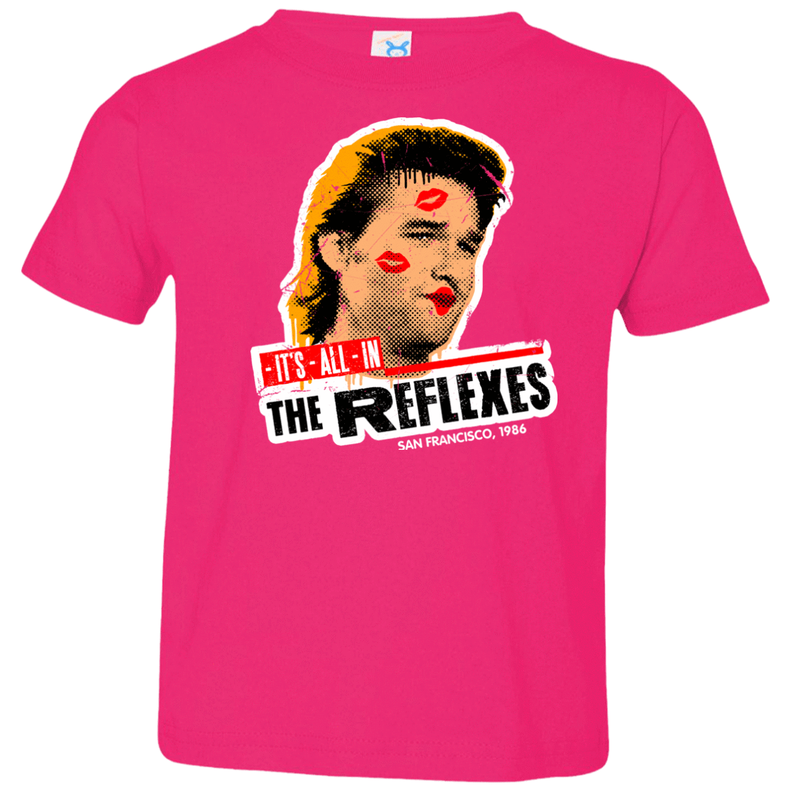 T-Shirts Hot Pink / 2T Reflexes Toddler Premium T-Shirt