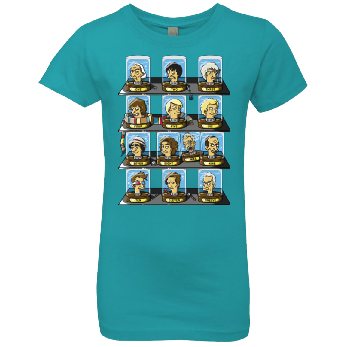 T-Shirts Tahiti Blue / YXS Regen O Rama Girls Premium T-Shirt