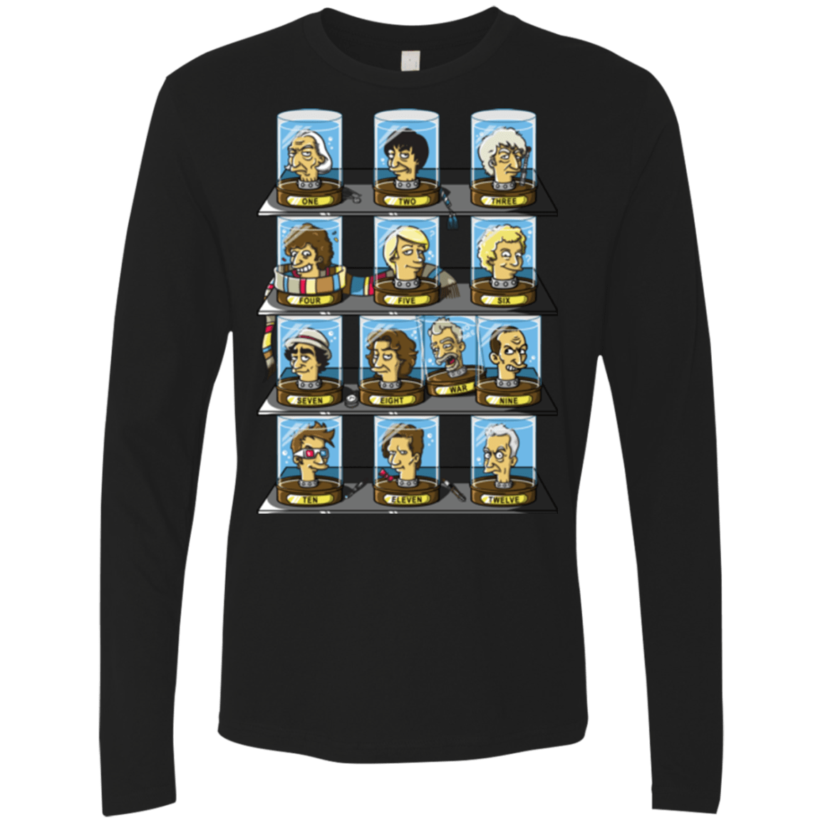 T-Shirts Black / Small Regen O Rama Men's Premium Long Sleeve