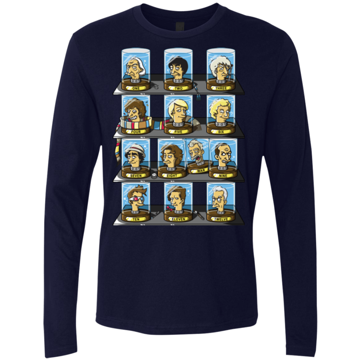 T-Shirts Midnight Navy / Small Regen O Rama Men's Premium Long Sleeve