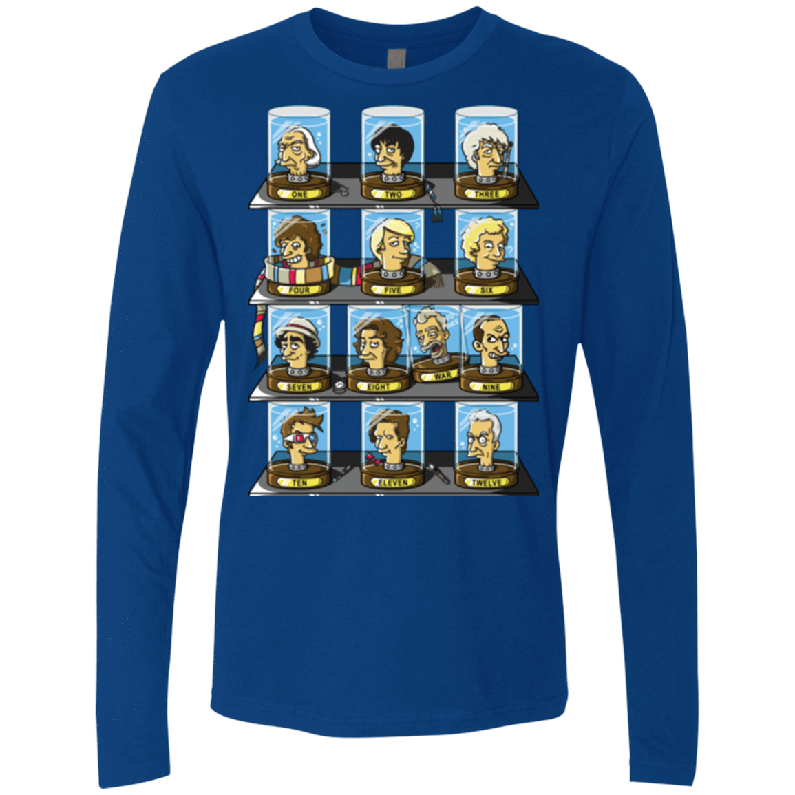 T-Shirts Royal / Small Regen O Rama Men's Premium Long Sleeve
