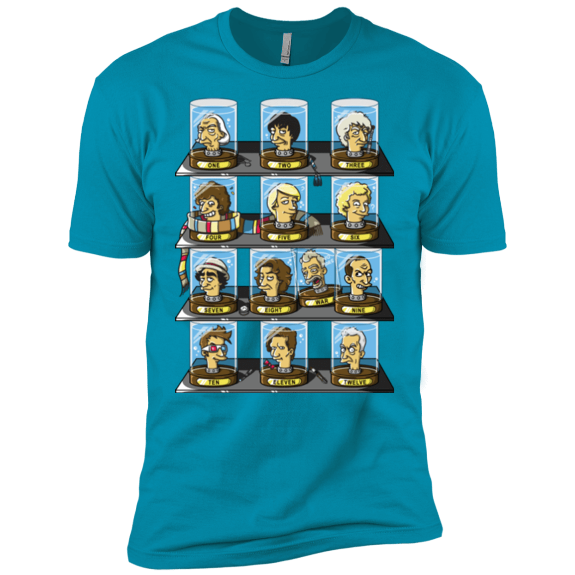 T-Shirts Turquoise / X-Small Regen O Rama Men's Premium T-Shirt