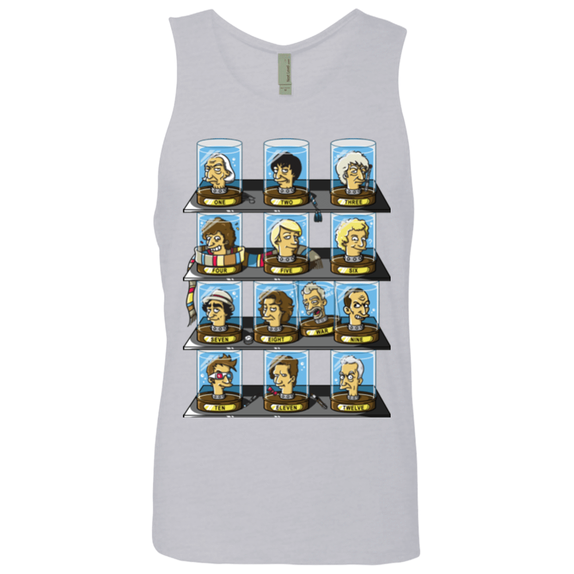 T-Shirts Heather Grey / Small Regen O Rama Men's Premium Tank Top