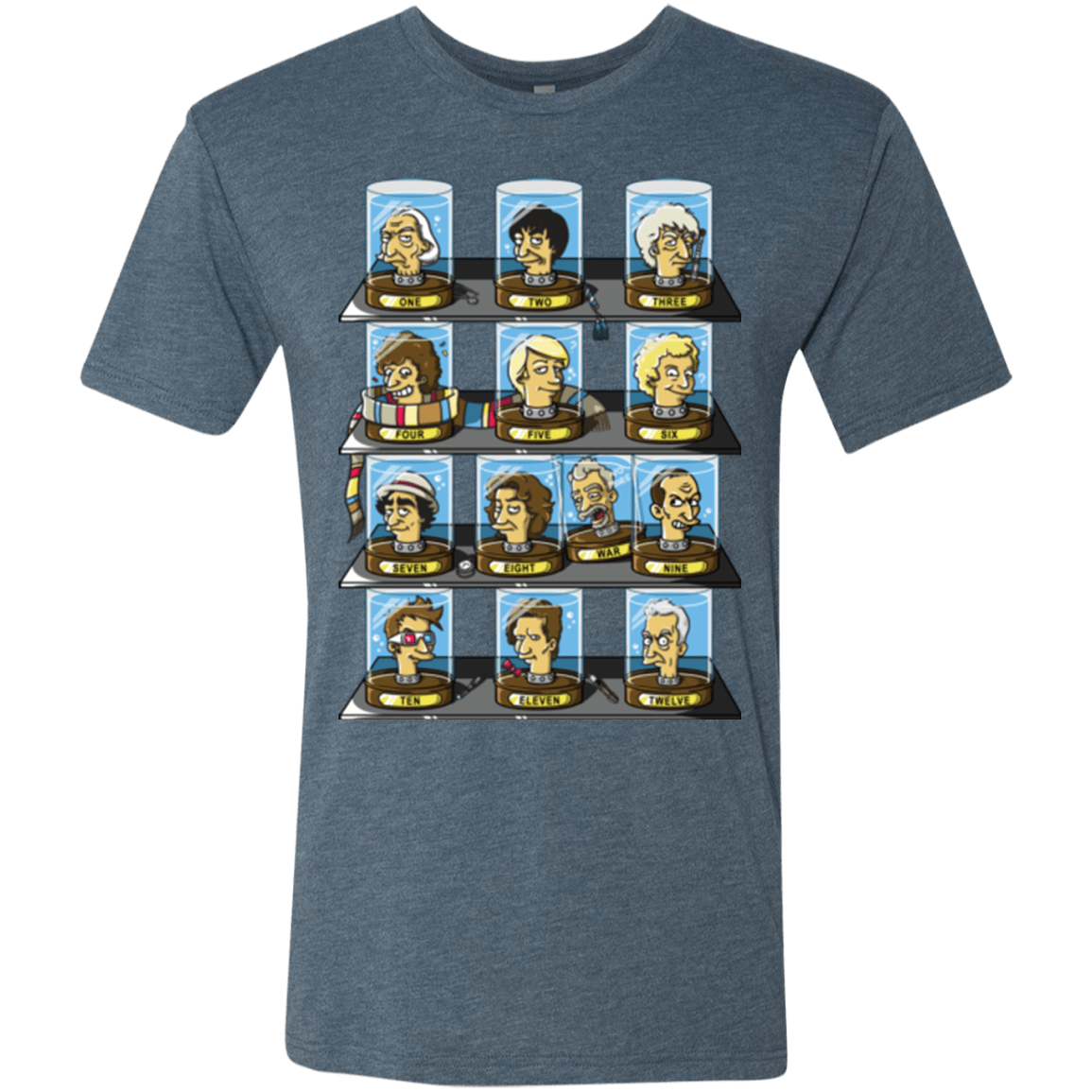 T-Shirts Indigo / Small Regen O Rama Men's Triblend T-Shirt