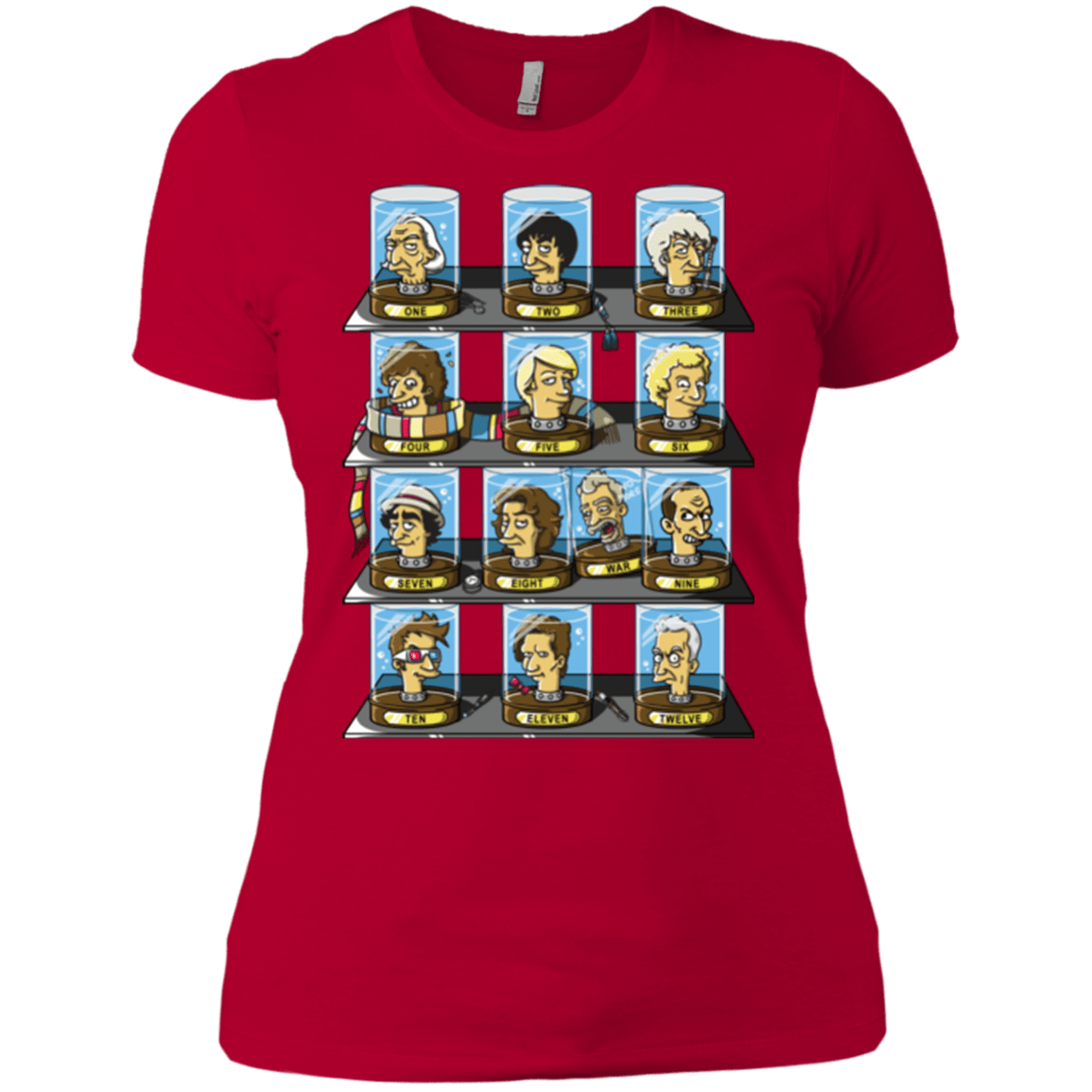 T-Shirts Red / X-Small Regen O Rama Women's Premium T-Shirt